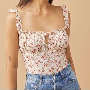 Reformation Cortese Top size 4